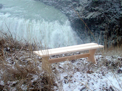 waiting at the place where america parts from eurasia series 1341 (2005)